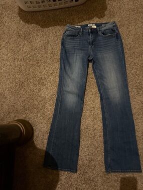 Vigoss Blue Flare Jean with Subtle Fading